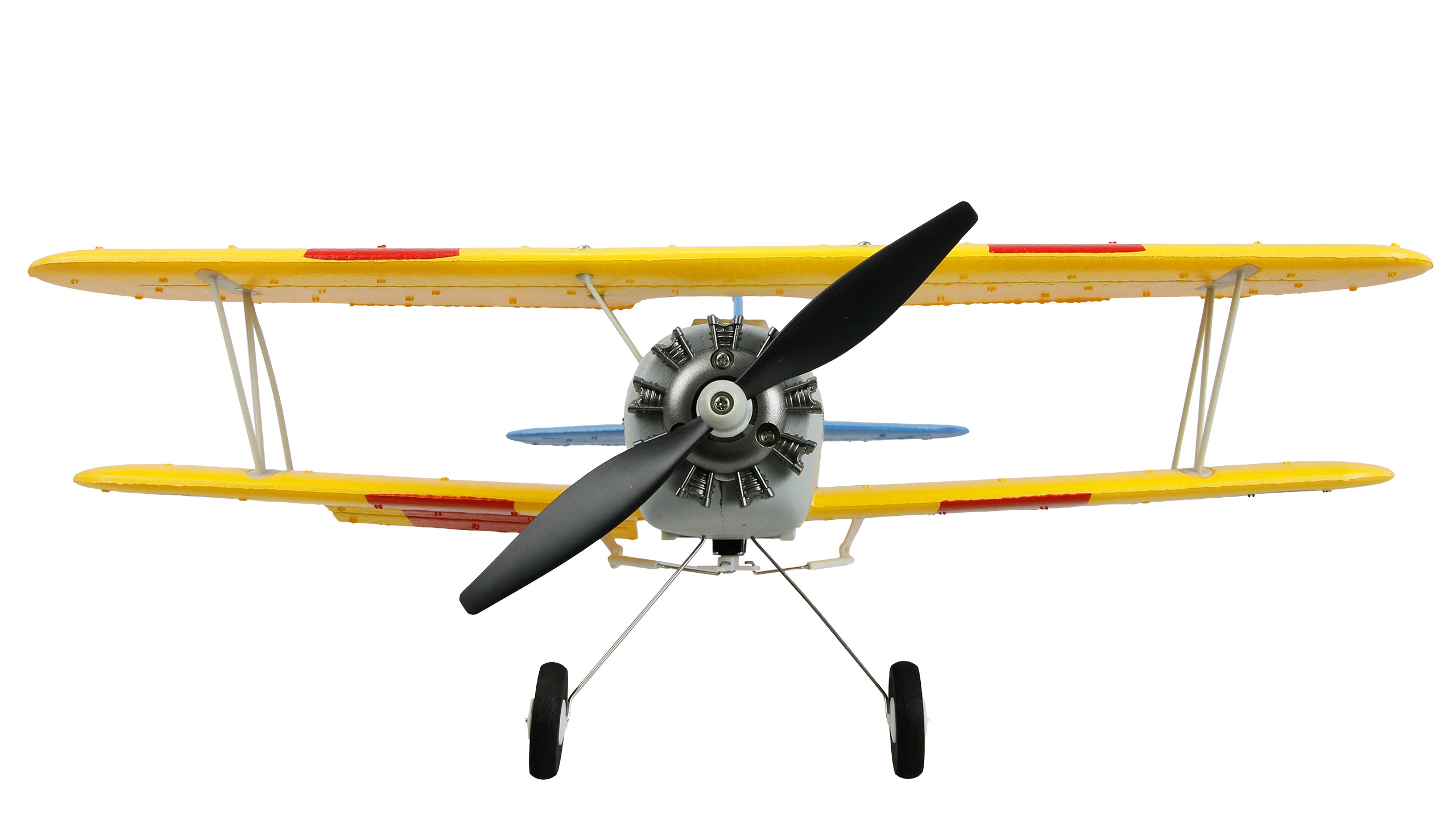 Thumbnail 681 f�r Radiostyrt flygplan - N2S-2 Stearman 360mm 3D/6G 6 kanals - RTF