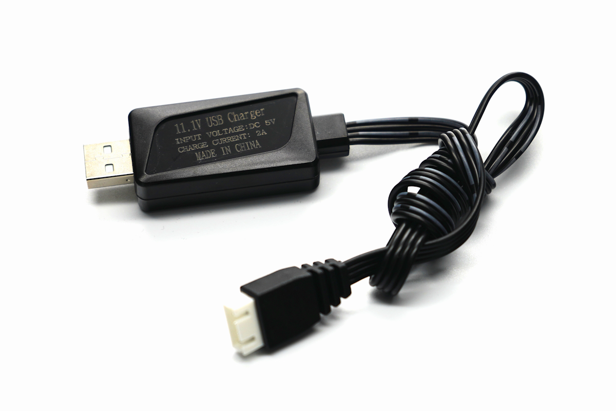 Bild p� Batteriladdare - 11,1V LiPo - USB Laddare 2A - BZ