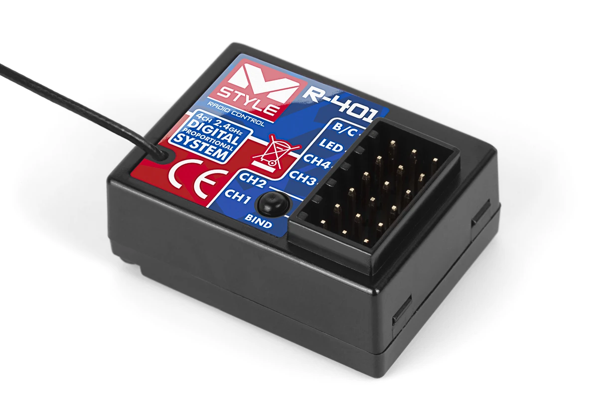 Thumbnail 681 f�r S&auml;ndarpaket - Mstyle R/C Set WP - Servo, Batteri, Auto, Laddare