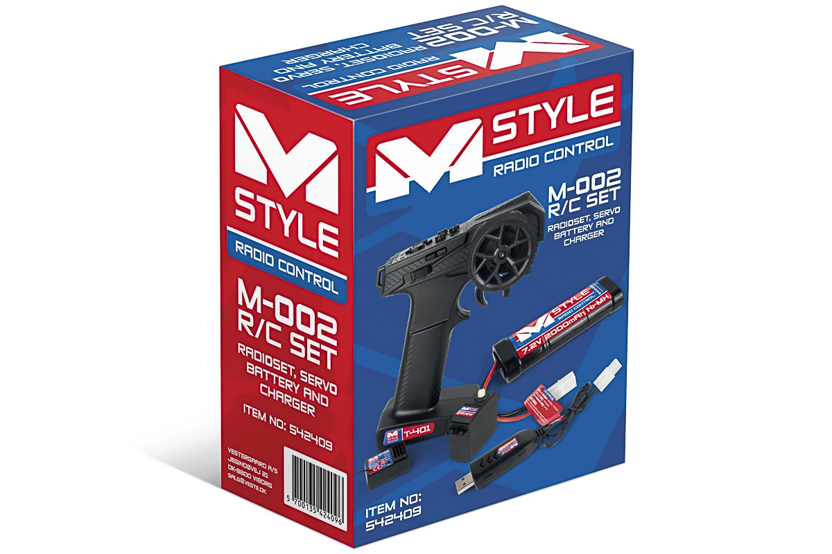 Thumbnail 681 f�r S&auml;ndarpaket - Mstyle R/C Set WP - Servo, Batteri, Auto, Laddare