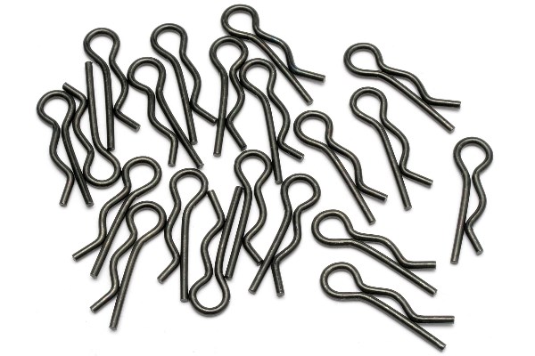 Bild p� Body Clip (8Mm/Black/20Pcs)