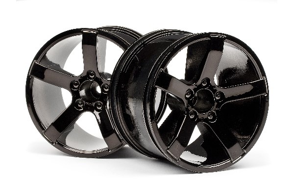 Bild p� Bullet Mt Wheels Black Chrome (Pr)