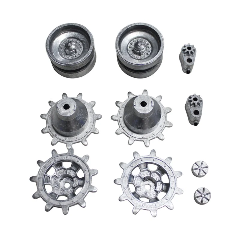 Bild p� Drive and idler wheels - Set of metal for Leopard 2A6