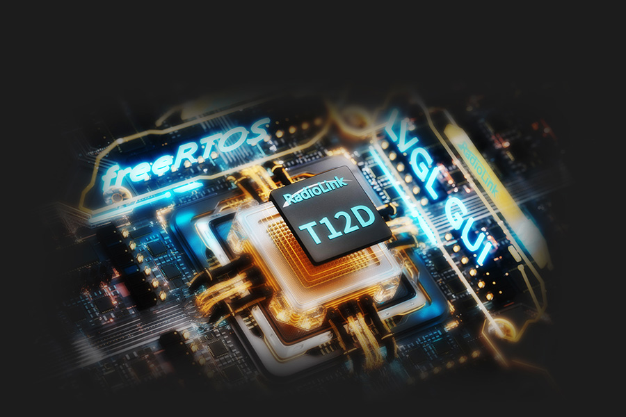 Thumbnail 735 f�r S&auml;ndarpaket - 12CH 2,4Ghz RadioLink T12D R12F