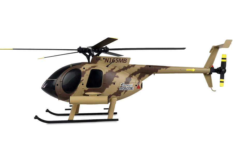 Thumbnail 735 f�r Radiostyrd helikopter - AFX MD500E BL - 2,4Ghz - 6G - 4ch - Milit&auml;r - RTF