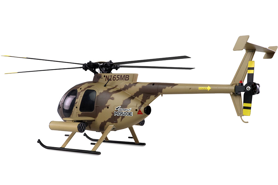 Thumbnail 735 f�r Radiostyrd helikopter - AFX MD500E BL - 2,4Ghz - 6G - 4ch - Milit&auml;r - RTF