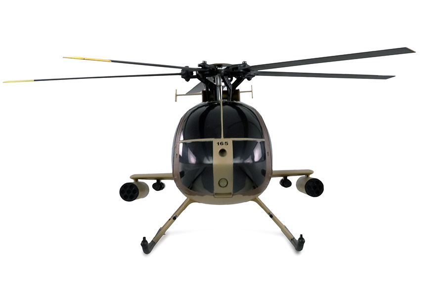 Thumbnail 735 f�r Radiostyrd helikopter - AFX MD500E BL - 2,4Ghz - 6G - 4ch - Milit&auml;r - RTF
