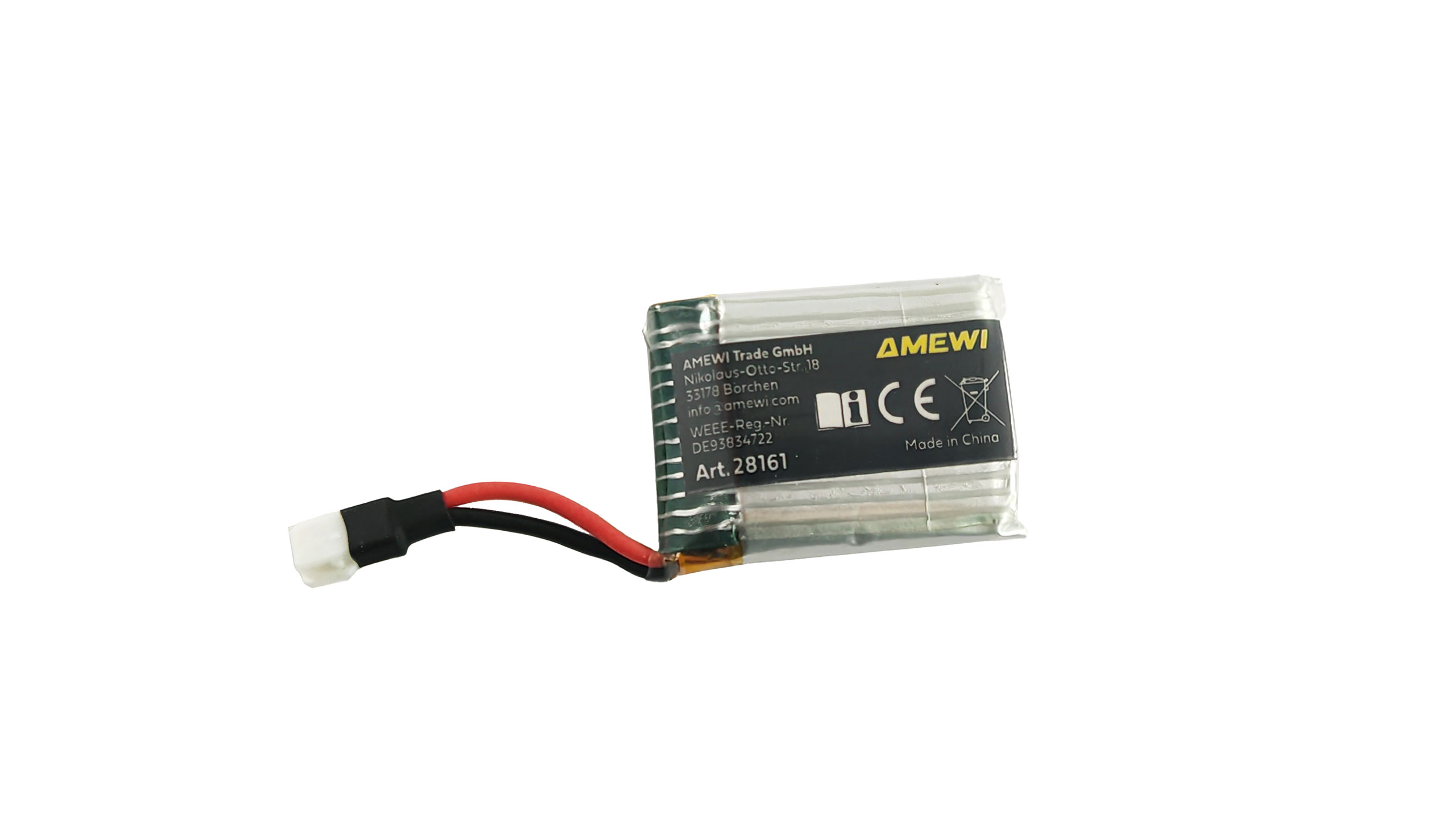 Batteri 3.7V LiPo 500mAh - JST-Molex