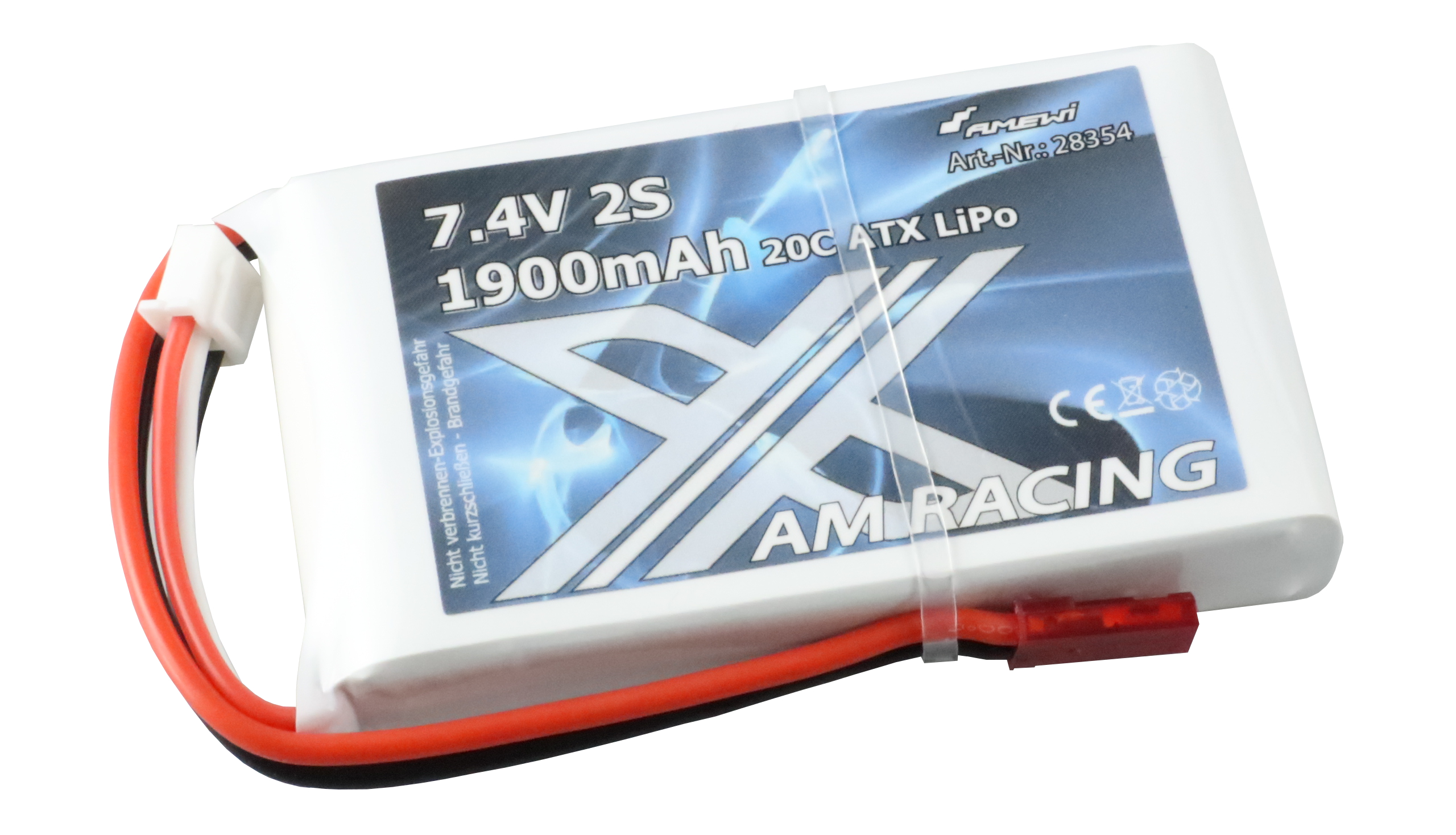 Bild p� Batteri - 7,4V 1900mAh LiPo - BEC