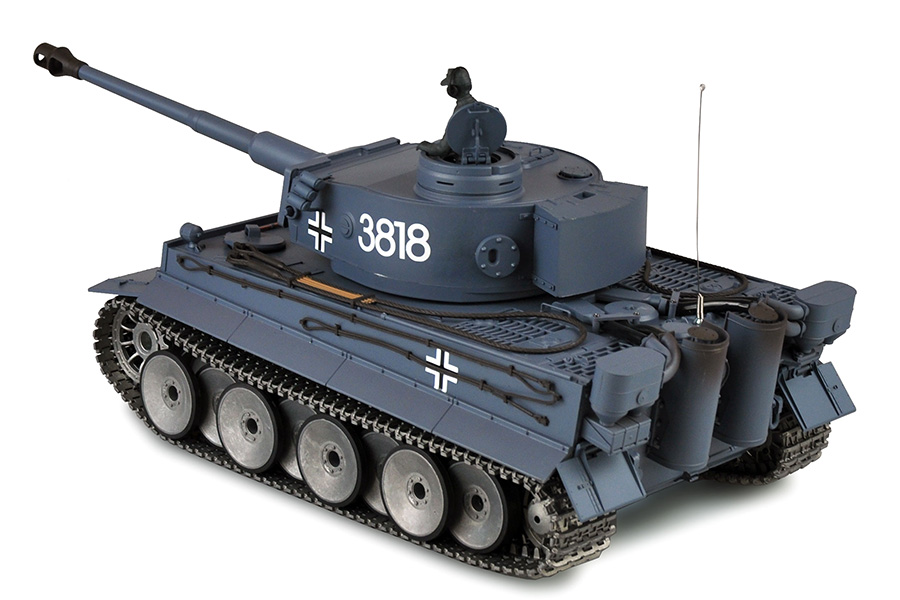 Thumbnail 738 f�r Radiostyrd stridsvagn - 1:16 - Tiger I Met. upg. - 2,4Ghz - BB IR - RTR