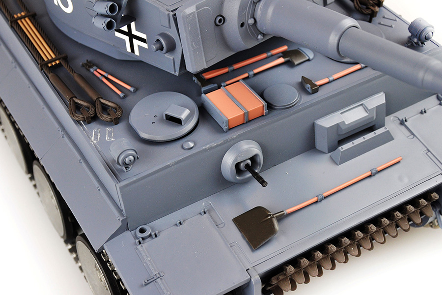 Thumbnail 738 f�r Radiostyrd stridsvagn - 1:16 - Tiger I Met. upg. - 2,4Ghz - BB IR - RTR