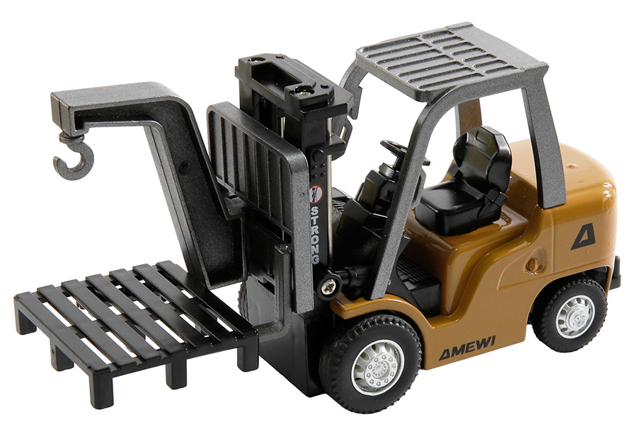 Thumbnail 738 f�r Radiostyrd Truck - Gaffeltruck med sl&auml;p - 1:64 - 8 kanaler - RTR