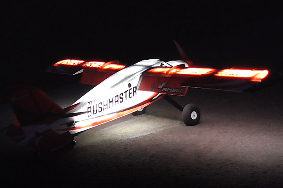 Thumbnail 738 f�r RC flygplan - AMXFlight Turbo Bushmaster 1830mm STOL BL - 6ch - PNP