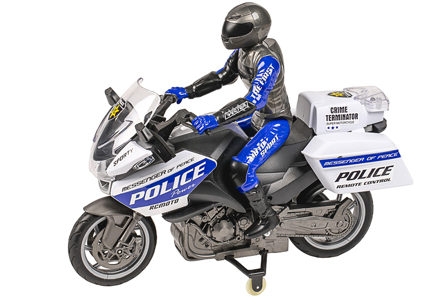 Bild p� Radiostyrd mc - 1:8 - Polismotorcykel - RTR