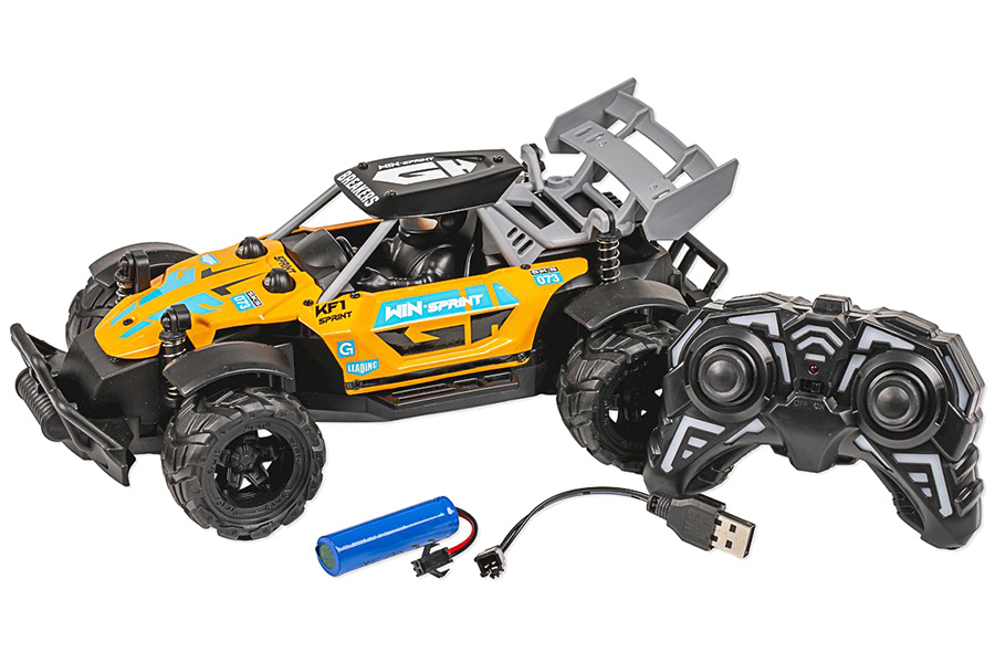 Thumbnail 740 f�r Radiostyrd bil - 1:18 - Chaser Orange - RTR