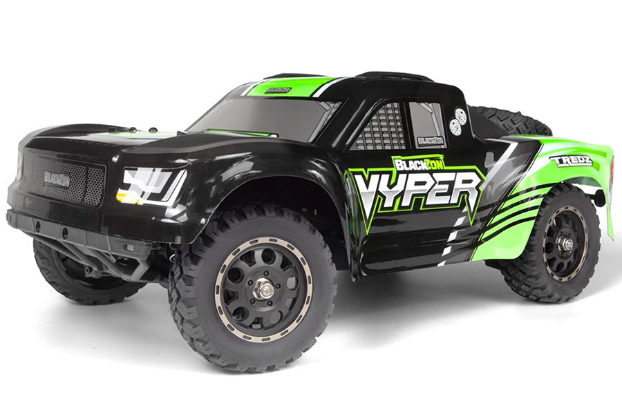 Radiostyrd bil - Vyper SC 4WD Green - 1:16 - RTR