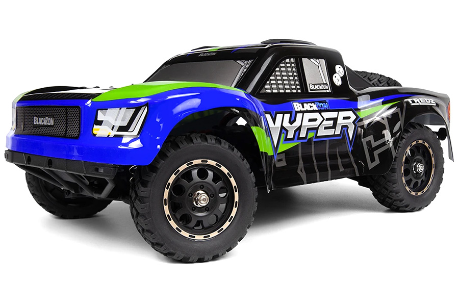 Radiostyrd bil - Vyper SC 4WD Blue - 1:16 - RTR