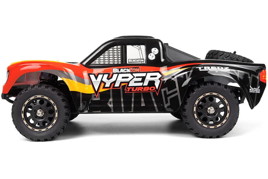 Thumbnail 740 f�r Radiostyrd bil - Vyper SC Turbo 4WD Red - 1:16 - RTR