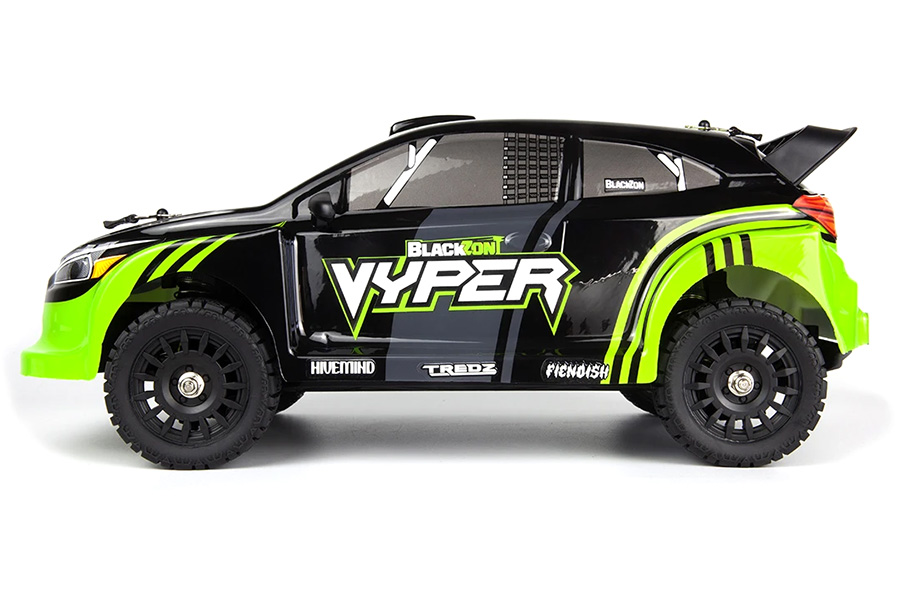 Thumbnail 740 f�r Radiostyrd bil - Vyper RX 4WD Green - 1:16 - RTR