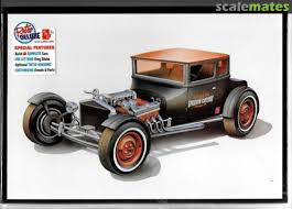 RC Radiostyrt Byggmodell bil - 1925 Ford T Chopped - 1:24 - AMT
