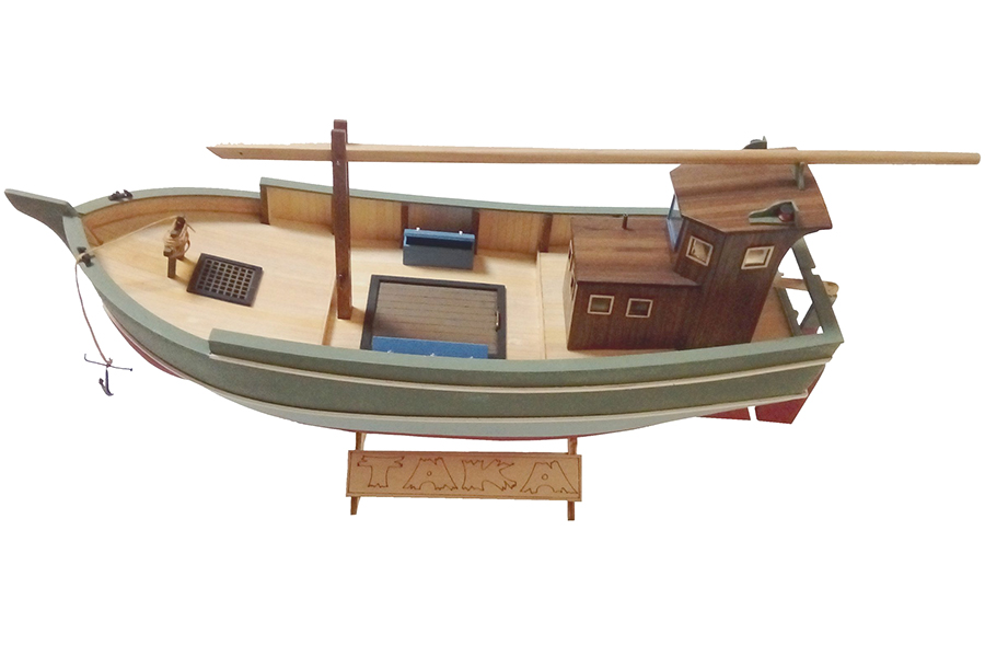 Träbyggsats - TAKA Black sea fishing boat 72cm, 72 cm - 1:20 - TM