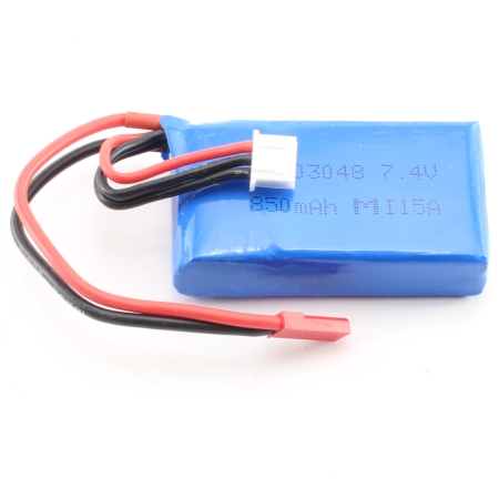 Bild p� Batteri - 7,4V 850mAh Li-Po - 2F2F F.A.H Outdoor