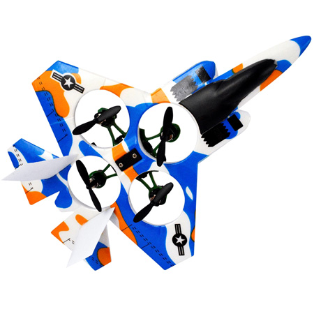 Thumbnail 734 f�r RC dr&ouml;nar jet - 2Fast2Fun QuadroJet - 2,4Ghz - RTF