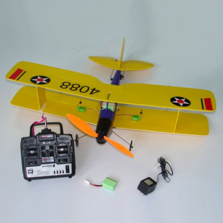 Bild p� Flygplan - 3D Tiger Moth - 4ch - RTF - FYND !!!