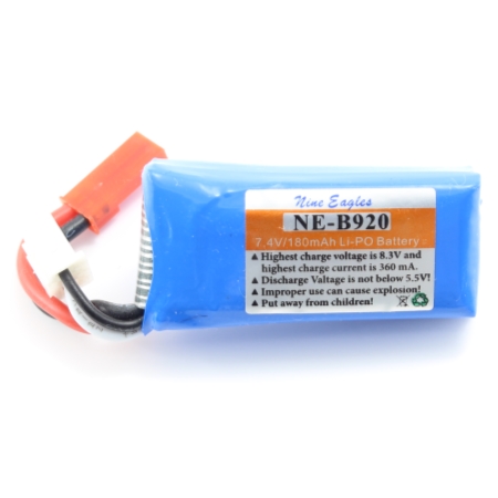 Bild p� Batteri - 7,4V 180mAh Li-Po - Sky Eagle m.fl.