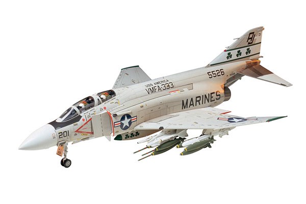 RC Radiostyrt Byggmodell flygplan - F-4J Phantom II Marines - 1:32 - Tamiya