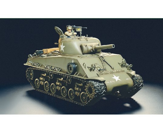 RC Radiostyrt 1/16 R/C M4 SHERMAN w/Option Kit