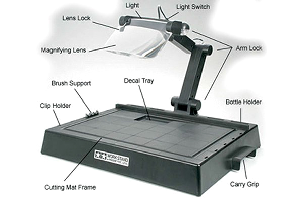 Work Stand M/Forst.Glas Tamiya