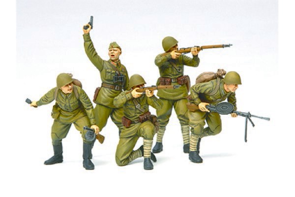 Byggmodell - Russian assault inf. 41-42 - 1:35 - Tamiya