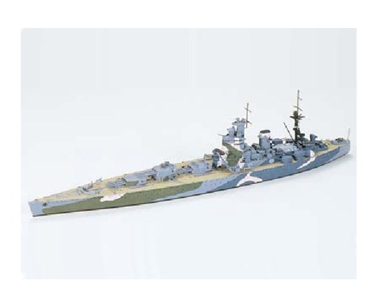 RC Radiostyrt Krigsskepp byggmodell - Nelson Bri. Battleship - 1:700 - Tamiya