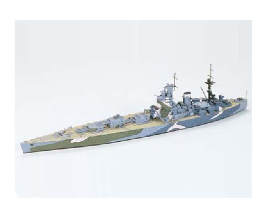 Bild p� Krigsskepp byggmodell - Nelson Bri. Battleship - 1:700 - Tamiya