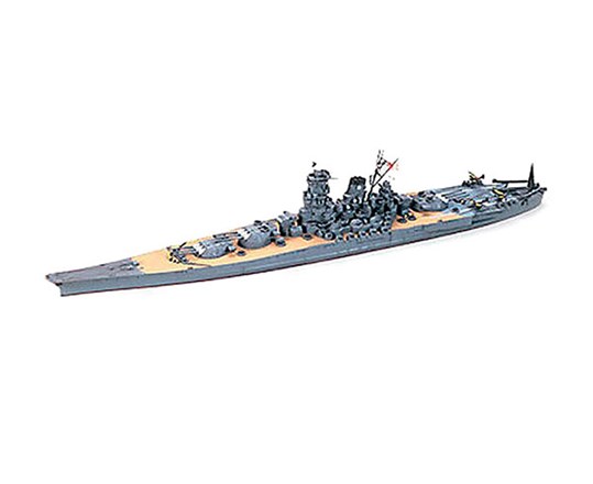 RC Radiostyrt Krigsskepp Byggsats - Japanese Battleship Yamato - 1:700 - Tamiya
