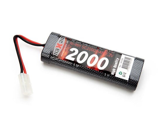 Batteri - 7,2V 2000mAh NiMH - Racing Pack - Tamiya