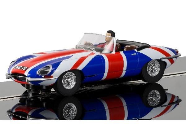 Bild p� Jaguar E-Type Union Jack - NEW TOOLING - 1:32