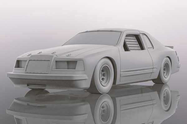 Bild p� Ford Thunderbird - White