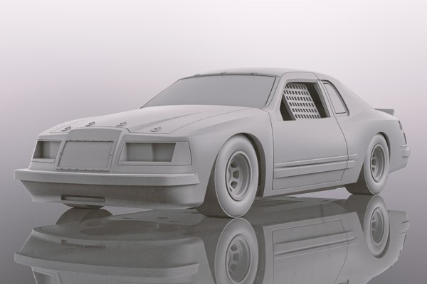 Bild p� Ford Thunderbird - Red 