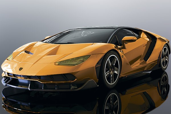 Bild p� Lamborghini Centenario - Orange