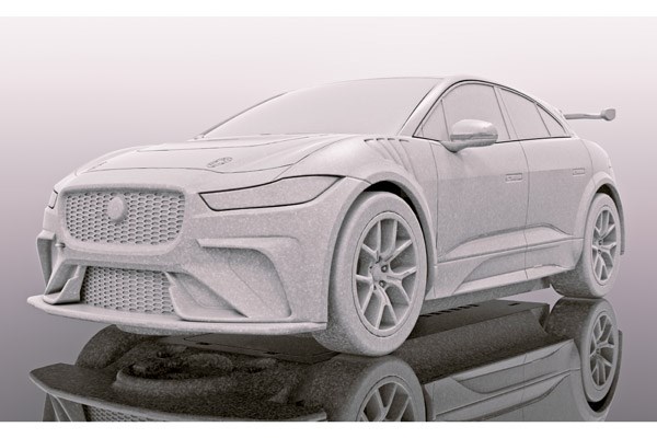 Bild p� Jaguar I-Pace Group 44 Heritage Livery