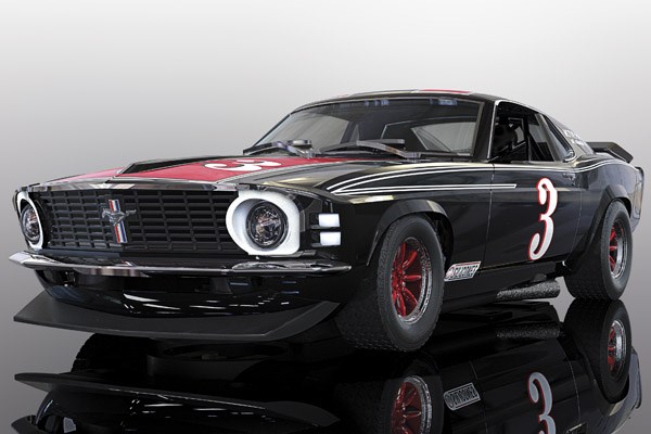 Bild p� Ford Mustang, Trans Am 1972 - John Gimbel