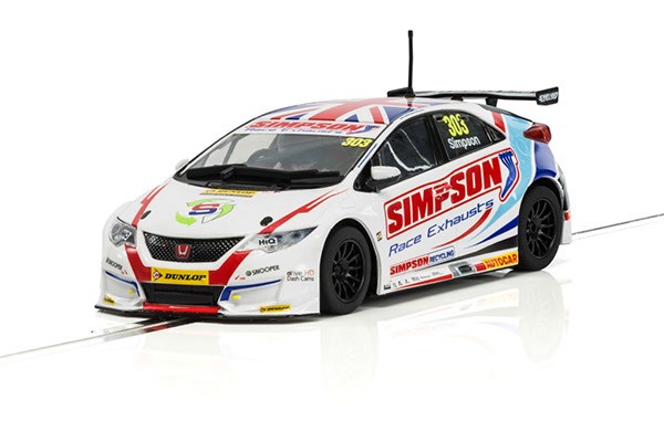 Bild p� BTCC Honda Civic Type R NGTC 2017 - Matt Simpson