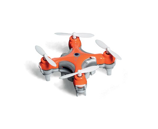 RC Radiostyrt Nano Quadcopter CX-10C 2,4G 4CH 2 ass.w.Camera