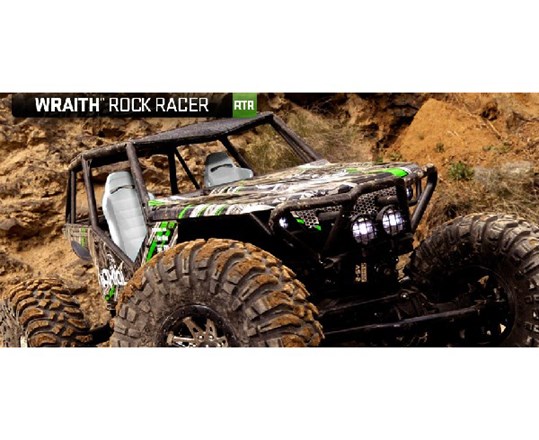 RC Radiostyrt 1/10 WRAITH 4WD RTR- u.batt u.lader