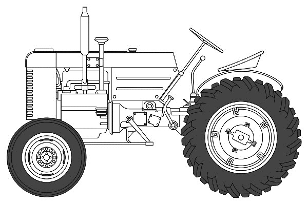 Byggmodell stridsfordon - WWII U.S. Military Tractor - 1:35 - AirFix