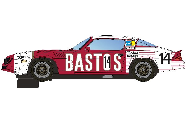 RC Radiostyrt Chevrolet Camaro Z28 - 1980 Spa 24hrs