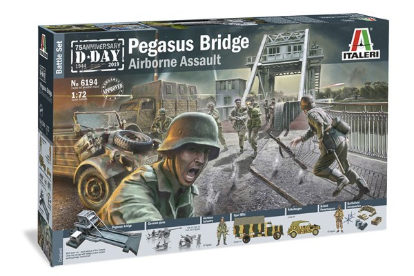 RC Radiostyrt Byggmodell - Pegasus Bridge D-DAY 75th Anniversary - 1:71 - IT
