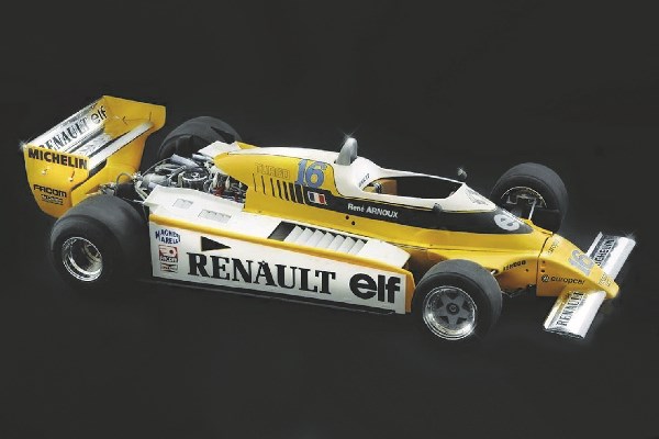 Byggmodell bil - Renault Re20 Turbo F1. - 1:12 - Italieri